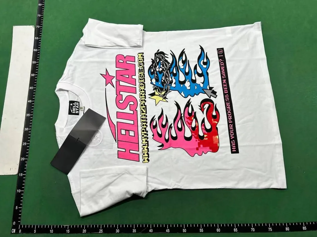 Hellstar Flame Graphic Print T-Shirt Collection — photo 2