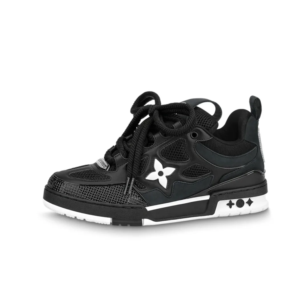 Louis Vuitton LV Trainer Red White Skate Shoes — Photo 3