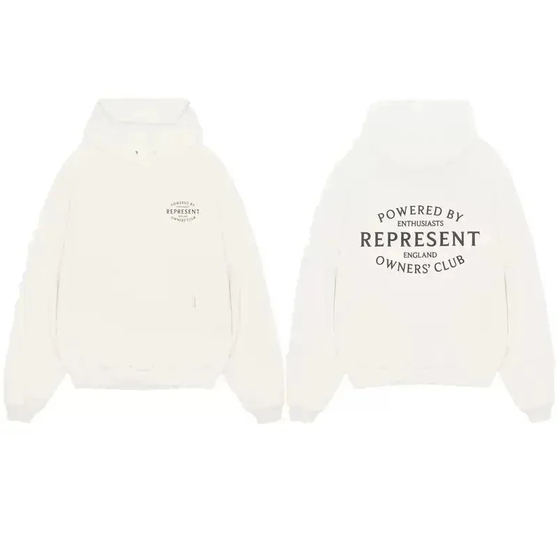 Print Hooded Hoodie — Photo 5