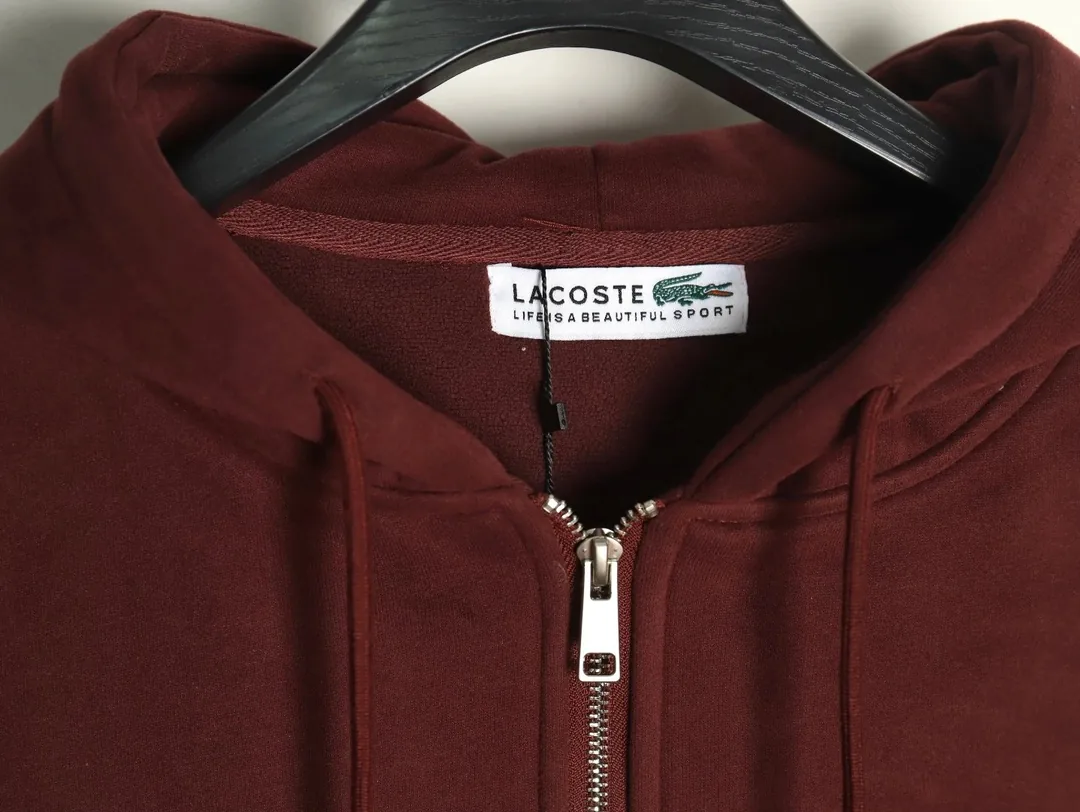 Embroidered Fleece Zip Jacket — QC