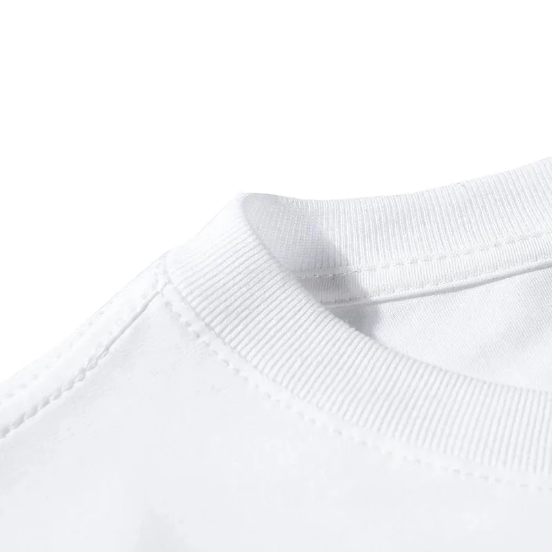 Letter Logo Cotton T-Shirt — QC