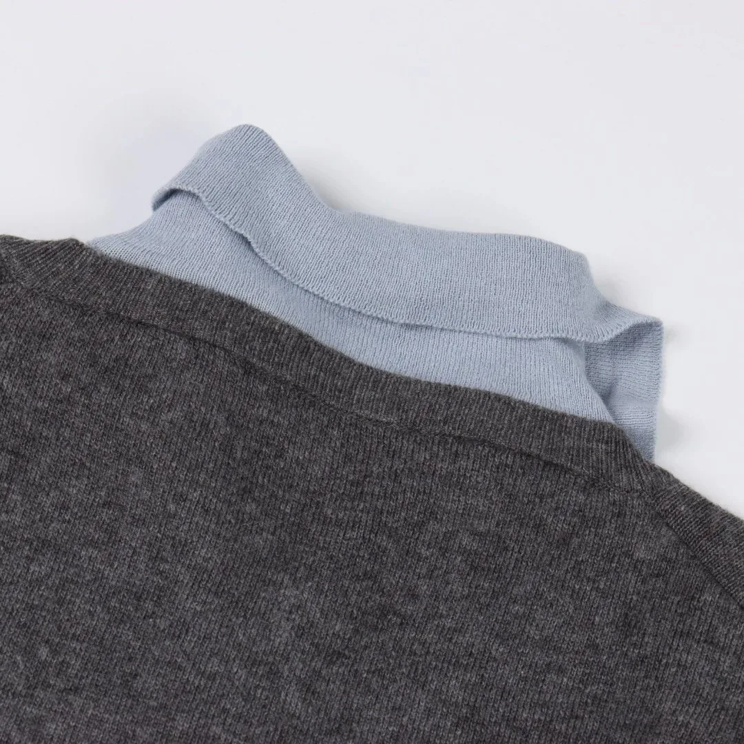 Miu Miu Layered Cashmere Wool Sweater — Photo 5