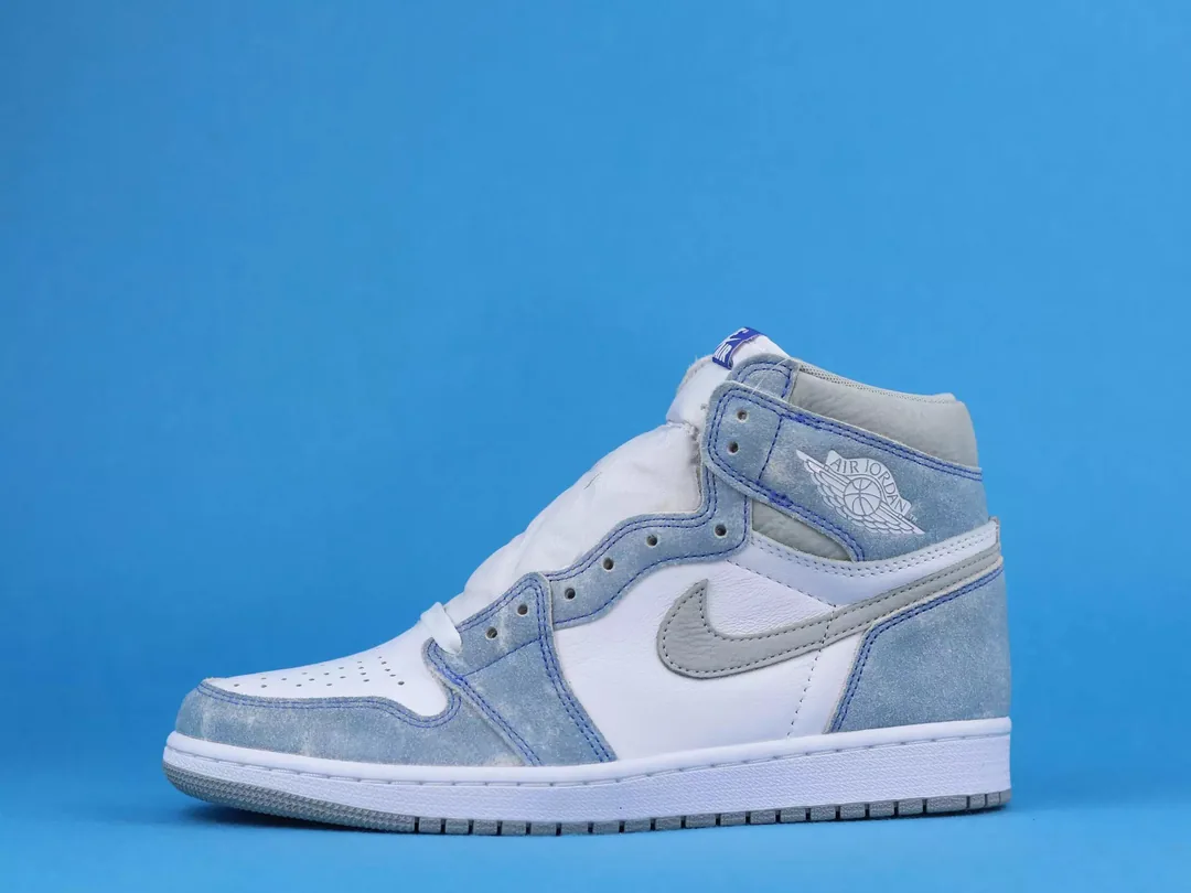 Jordan 1 Blue Court Trainers — photo 7