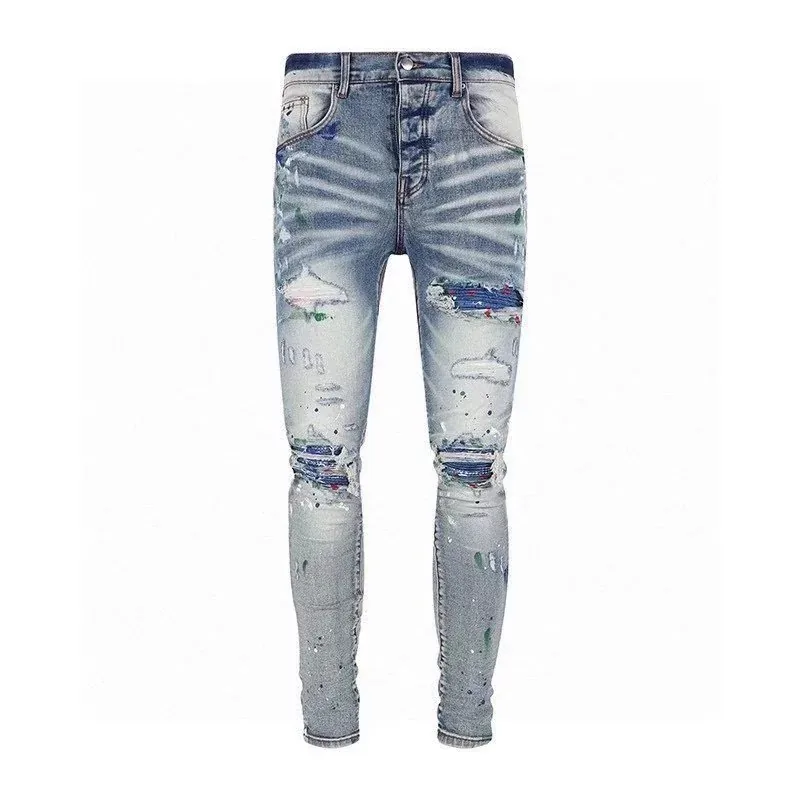 Amiri Distressed Denim Jeans Collection — Photo 6