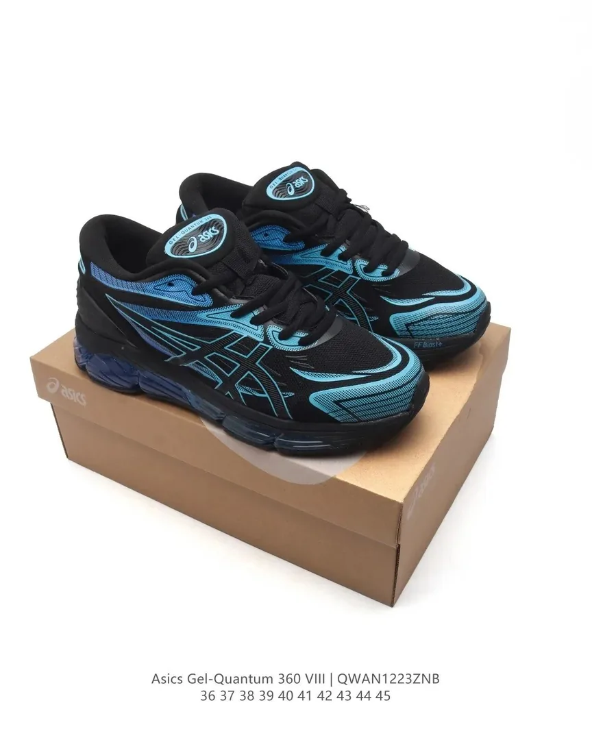 Asics Grey Low-Top Trainers — photo 2