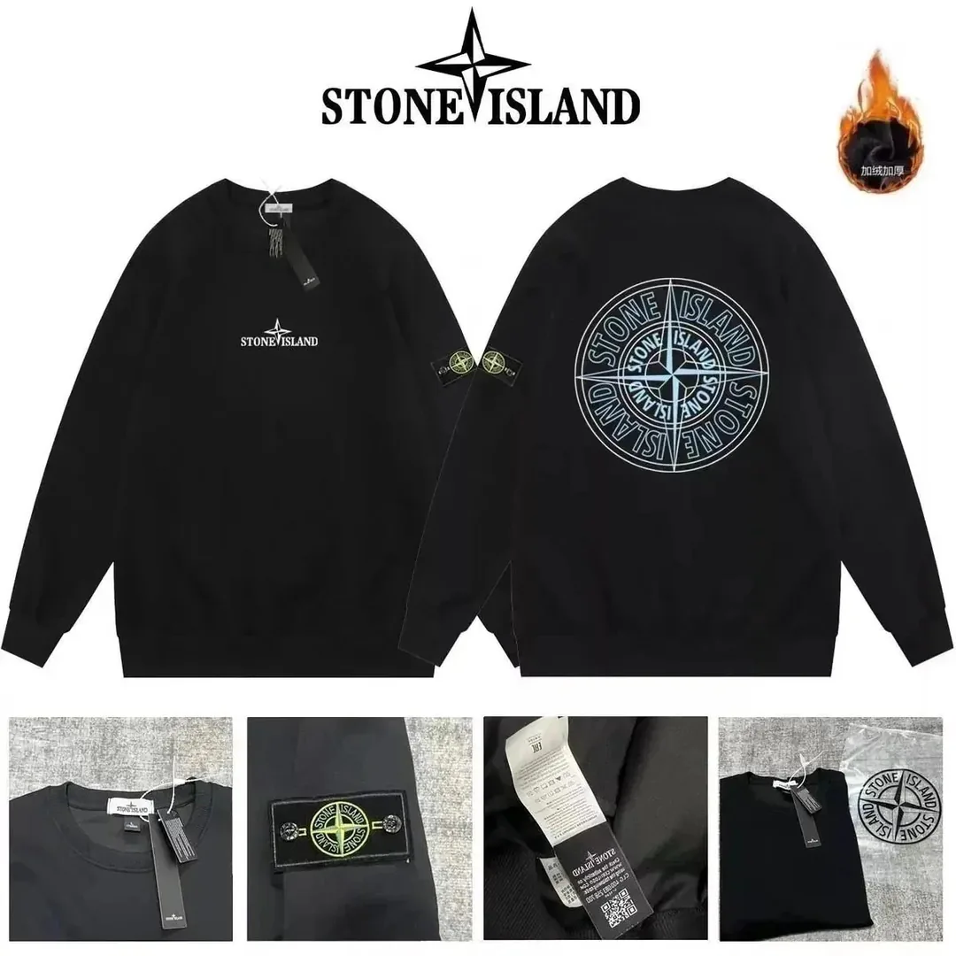 Stone Island Compass Logo Sweatshirt Collection — Photo 7