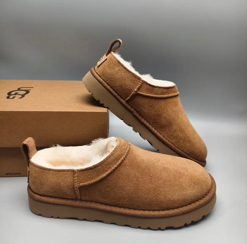 UGG Tasman White Platform Trainers — QC
