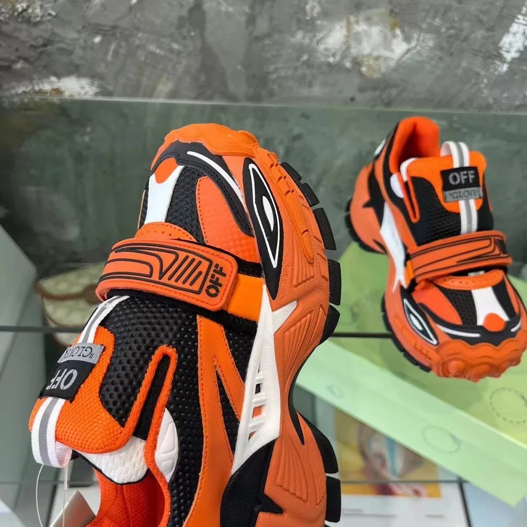 Off-White Grey Suede Glove Slip-Ons — photo 6