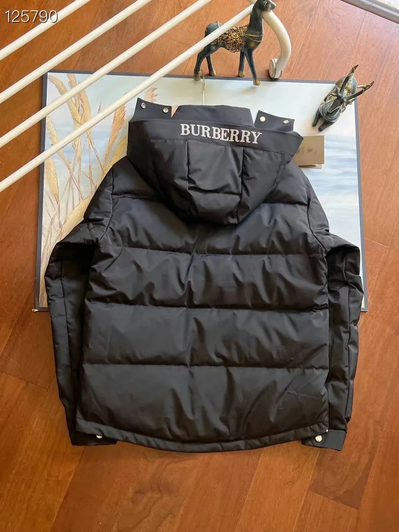 Plaid Hooded Down Jacket — photo 12