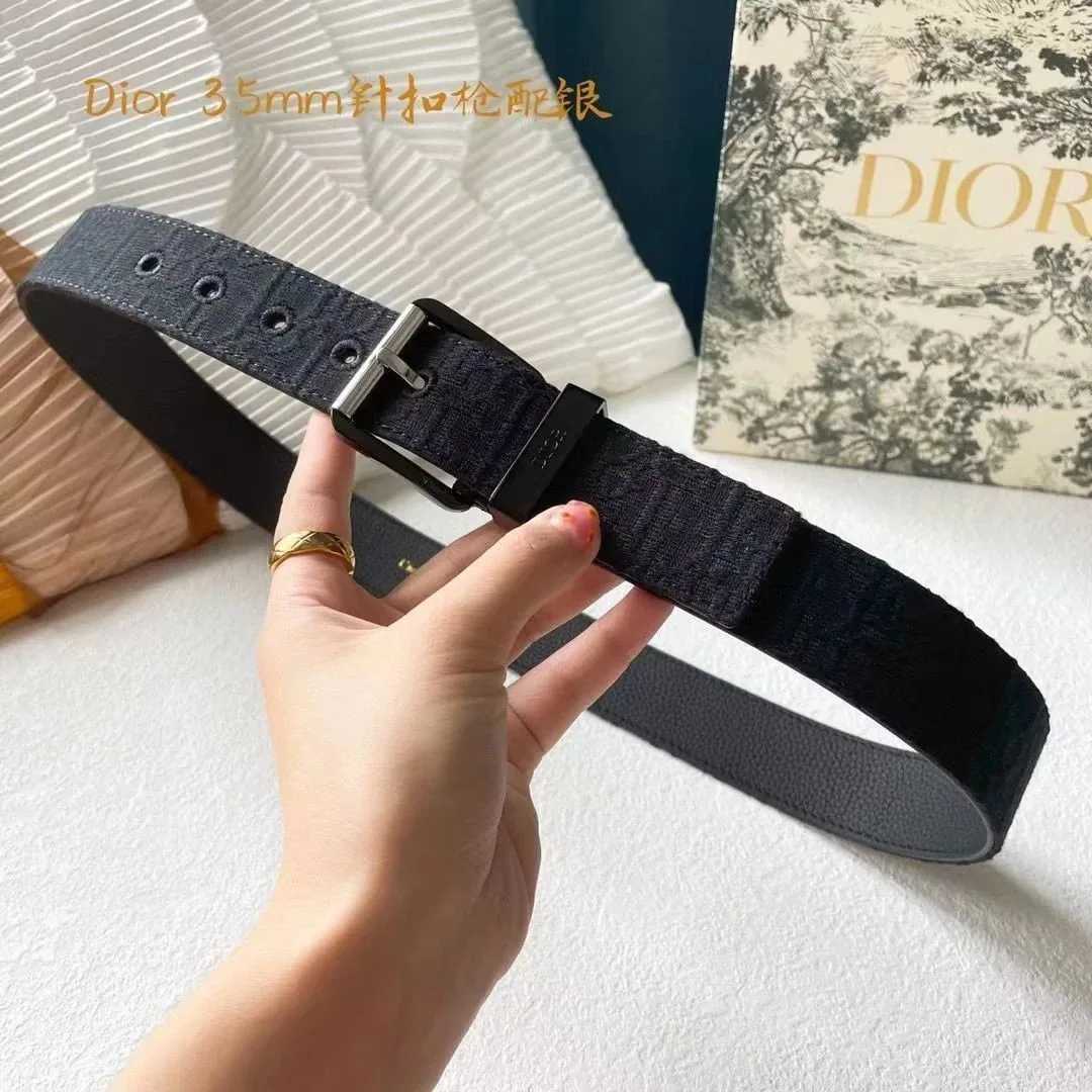 Dior Leather Letter Belt — Photo 11