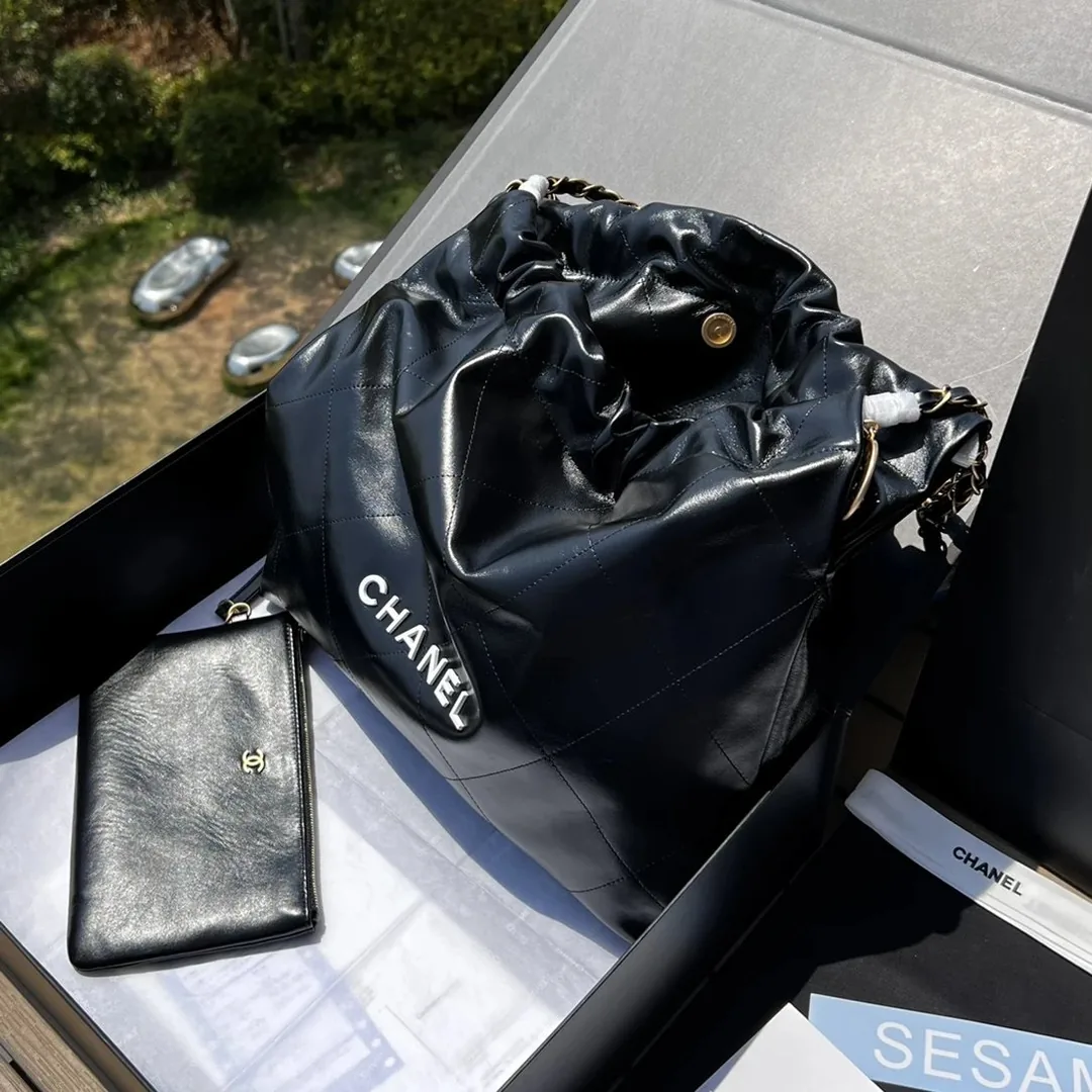 Chanel Full-Grain Leather Sneakers — Photo 10