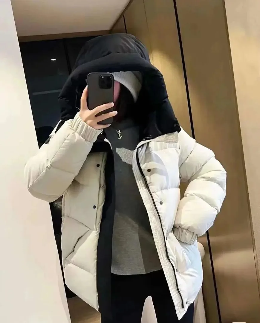 Black Warm Padded Jacket — Photo 9