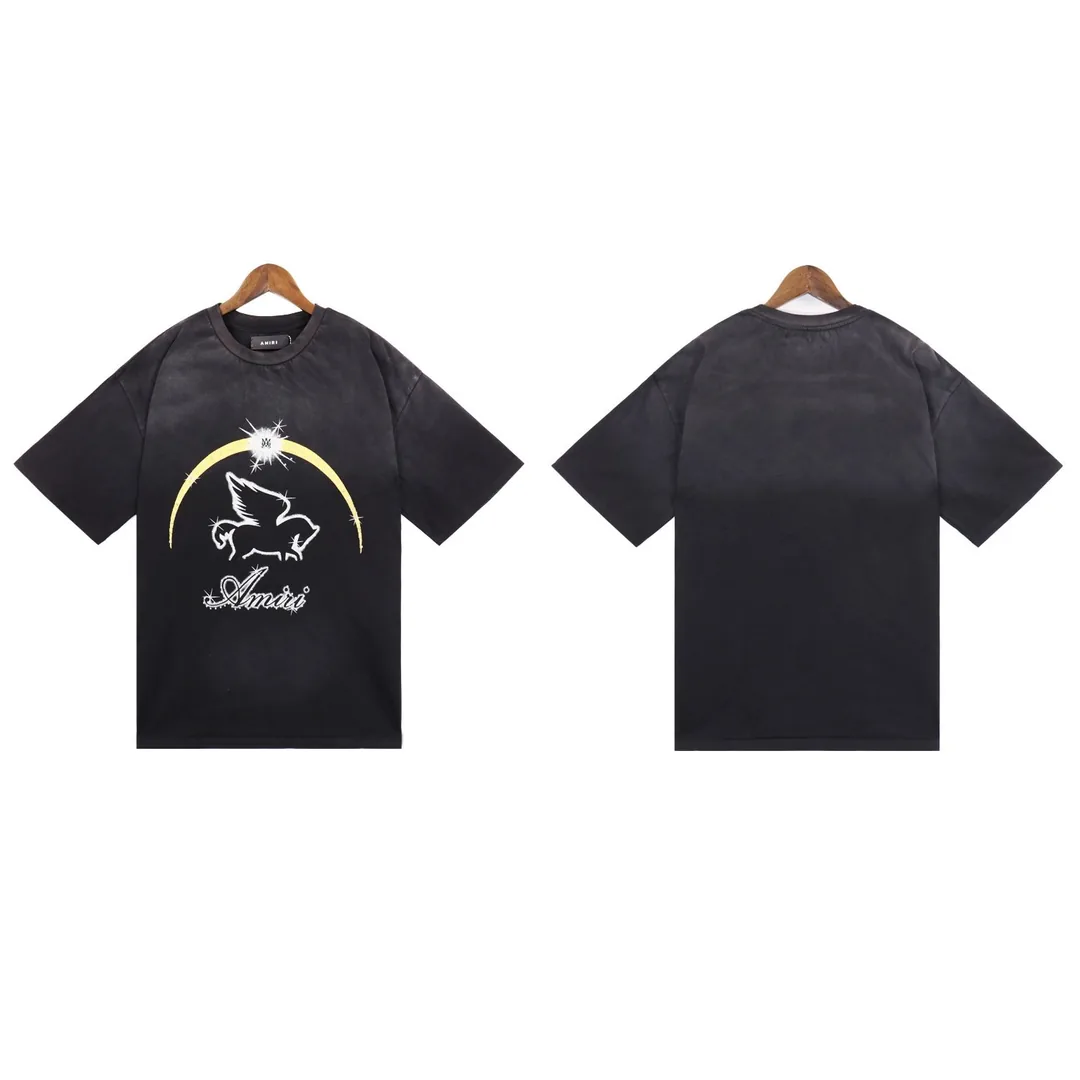 Amiri Washed Embroidered Cotton T-Shirt — photo 3