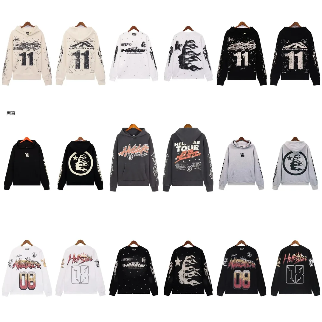 Hellstar Graphic Print Hoodie Collection