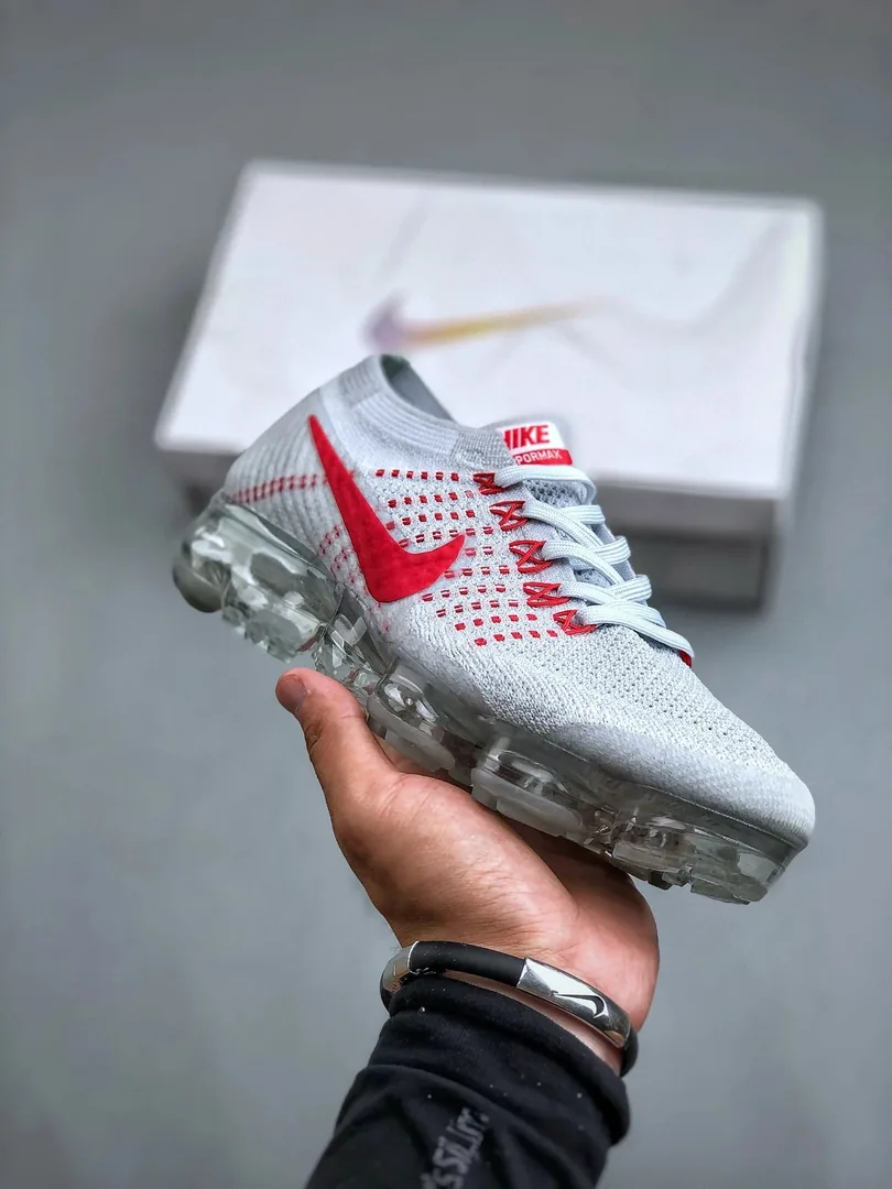 Nike Air VaporMax Grey White — photo 3