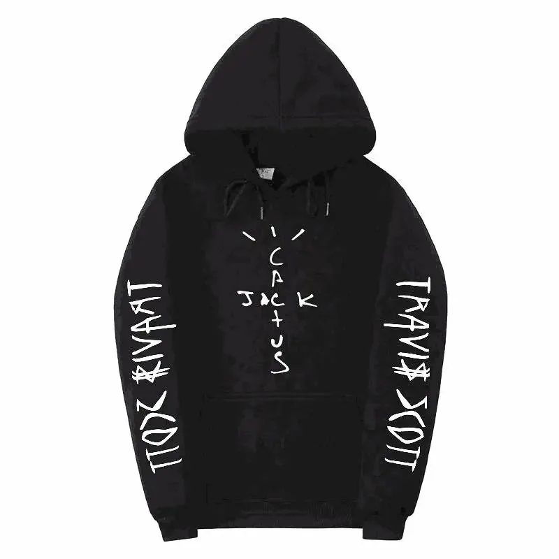 Cactus Jack Travis Scott Sleeve Print Hoodie