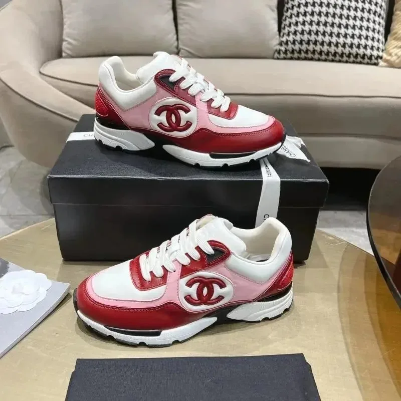 Chanel White Grey Sneakers — photo 8