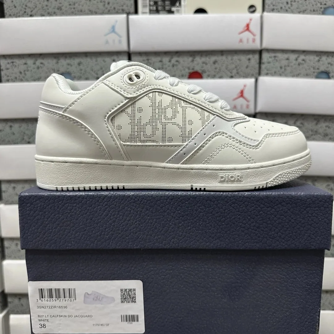 Dior B27 Black White Low Sneakers — Photo 6