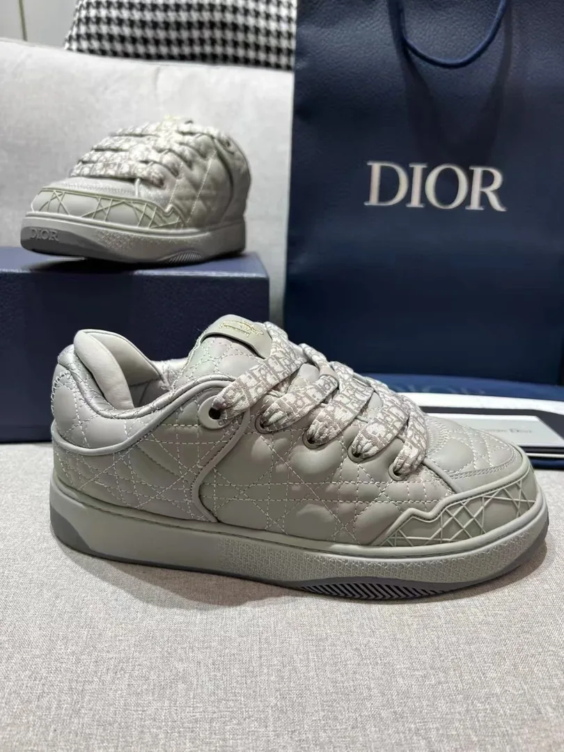 Dior Blue Puffy Chunky Sneakers — photo 3