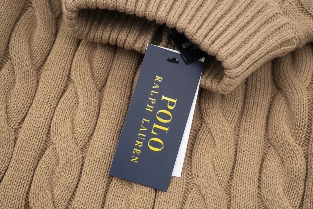 Half-Zip Cable Knit Sweater — photo 6