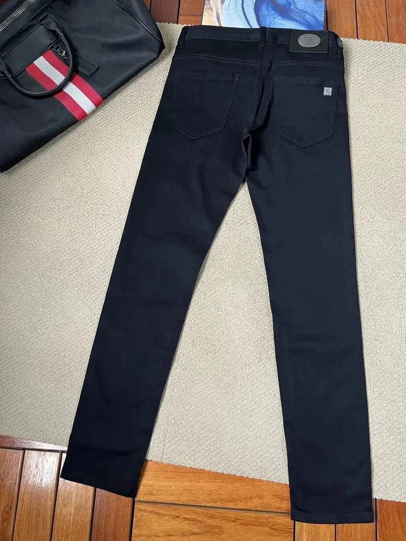 Fendi FF Monogram Denim Pants — Photo 7