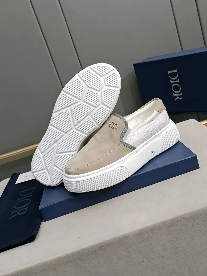 Dior Navy White Sneakers — QC
