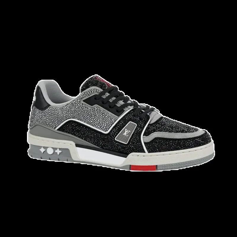 Louis Vuitton LV Trainer Black Lace-Up Sneakers — Photo 2