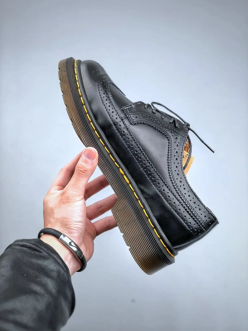 Dr. Martens Dr. Dr. Brogue Leather Shoes — Photo 3