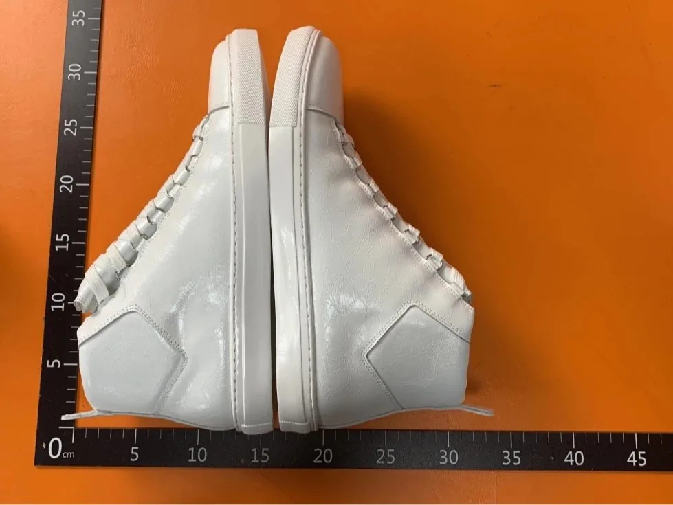 Balenciaga Arena Black Leather Sneakers — Photo 14