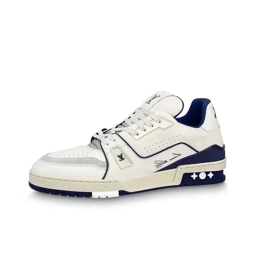 Louis Vuitton LV Trainer White Basic Trainers — QC