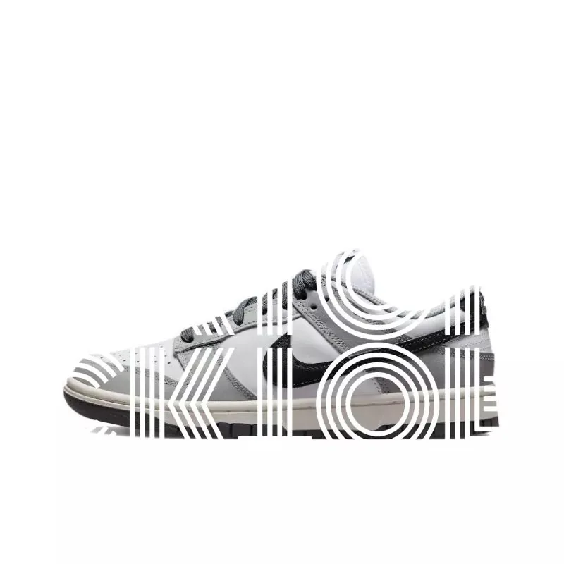 Nike Dunk Low Lace-Up Running Shoes — Photo 12