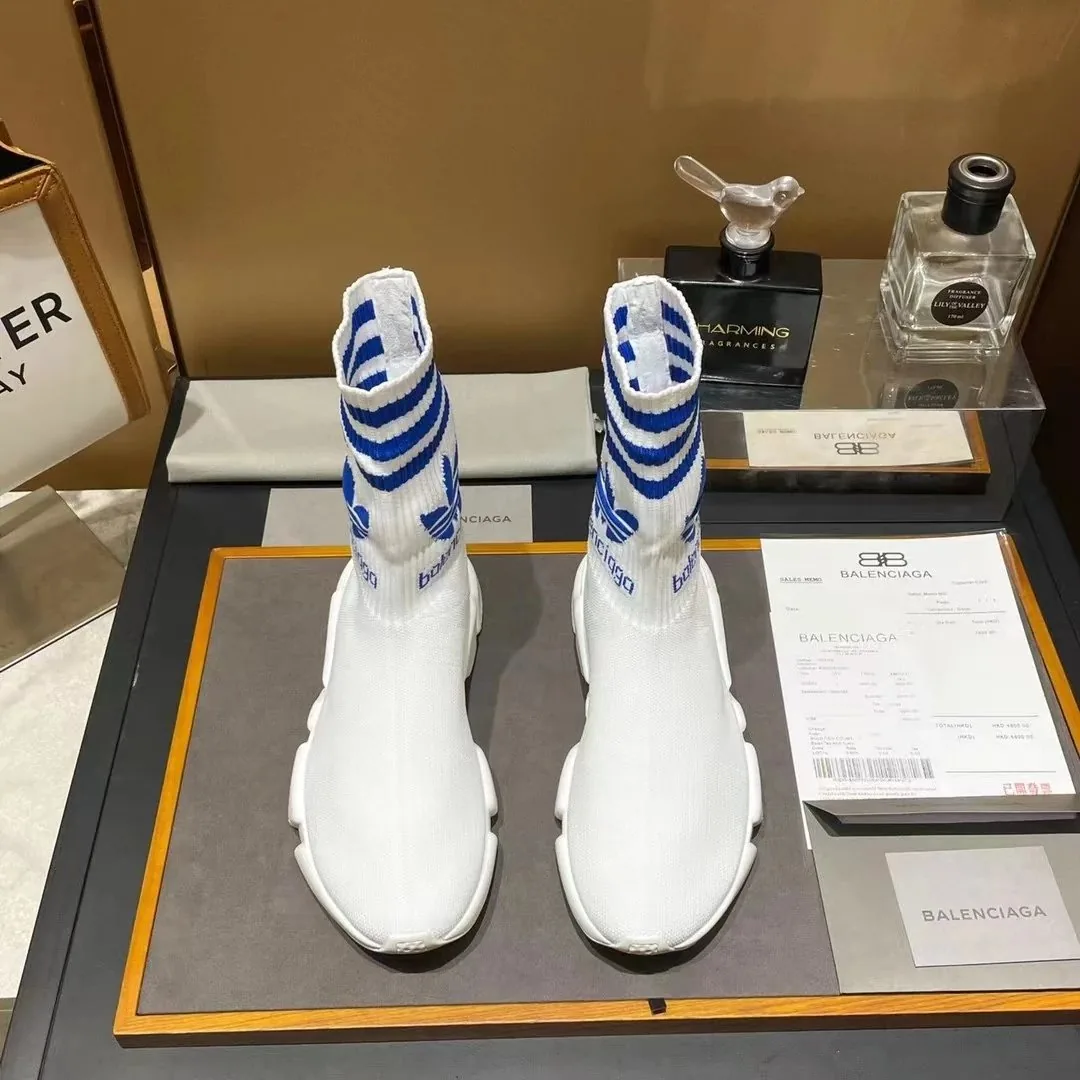Balenciaga Speed Trainer White Stripe BGA 922 Sneakers — photo 7