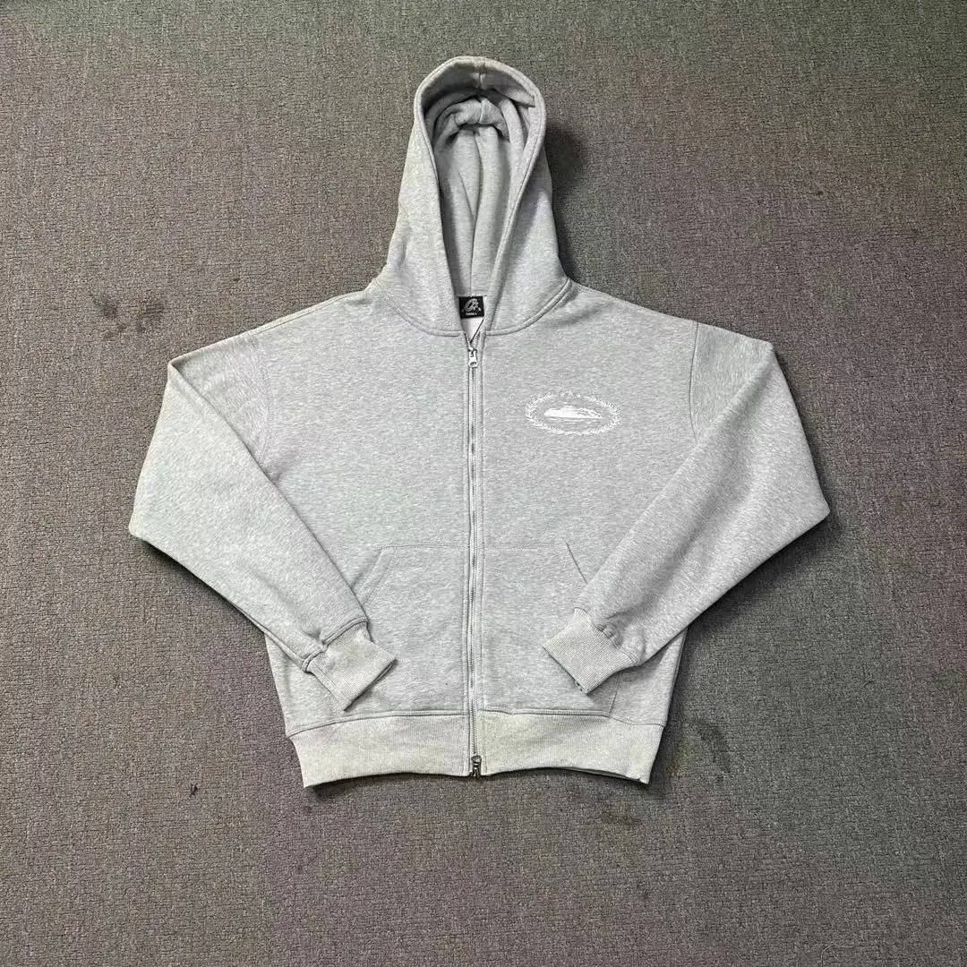 Printed Zip Hoodie Sweatpants Set — photo 3