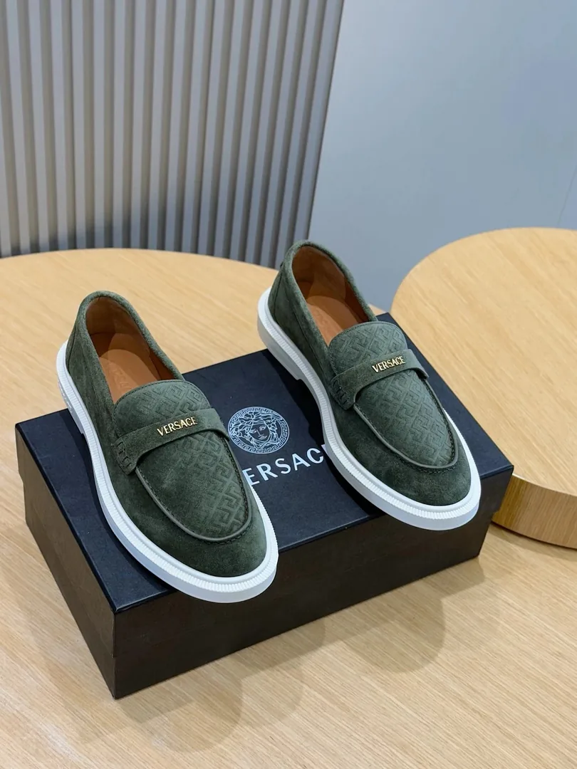 Versace Leather Loafers — photo 2