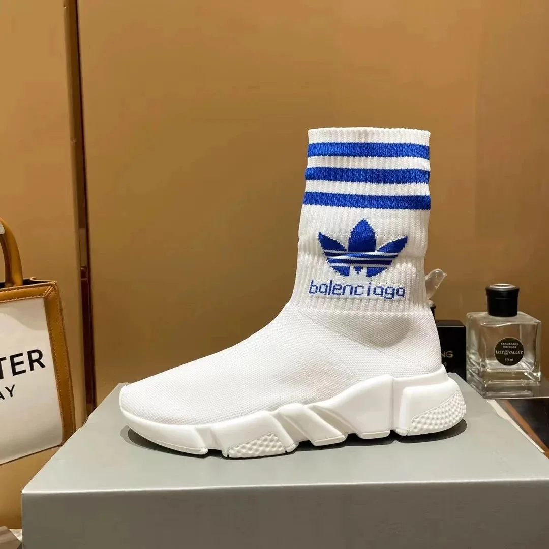 Balenciaga Speed Trainer White Stripe BGA 922 Sneakers — photo 5