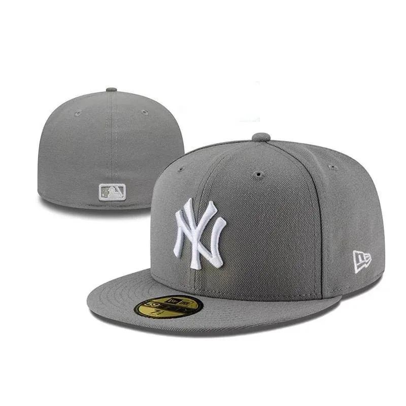 NY Flat Brim Baseball Cap — Photo 5