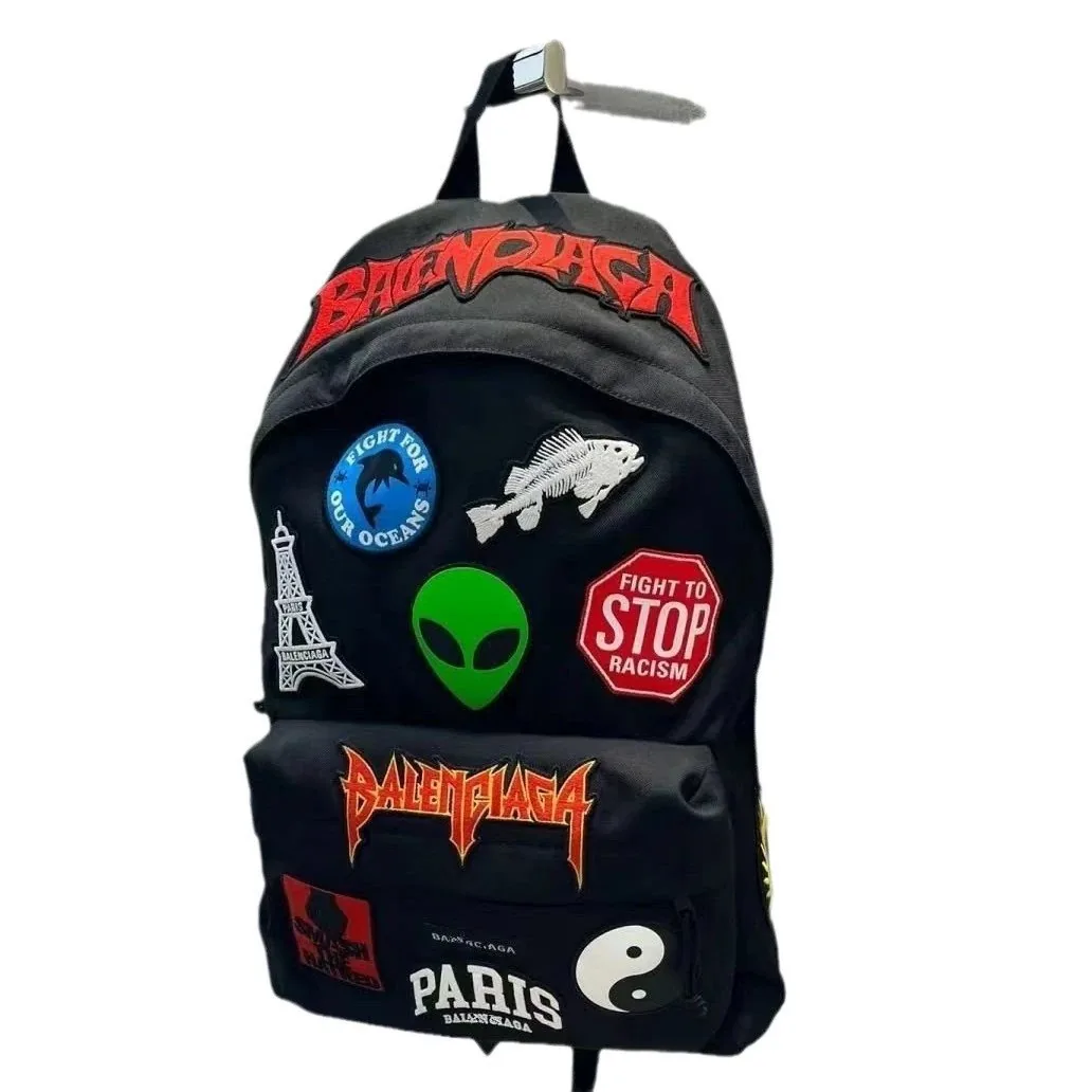 Explorer Alien Logo Graffiti Backpack — photo 5