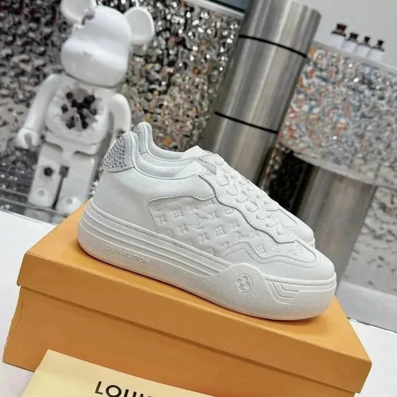 Louis Vuitton LV Skate White Platform Trainers — Photo 4