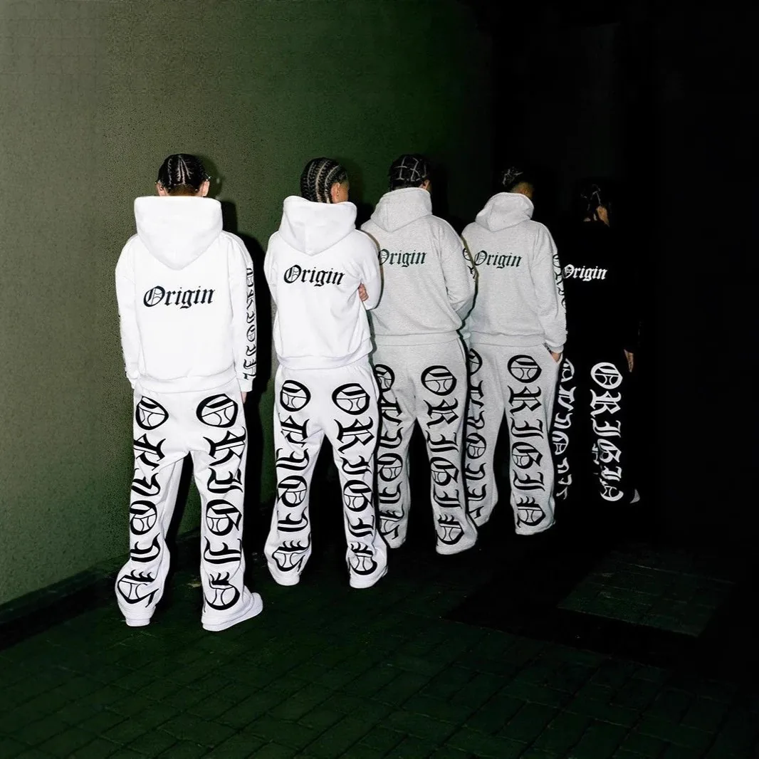 Y2K Letter Print Hoodie — Photo 4