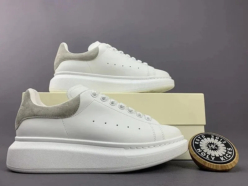 Alexander McQueen Oversized Sneaker White Platform Trainers — Photo 2
