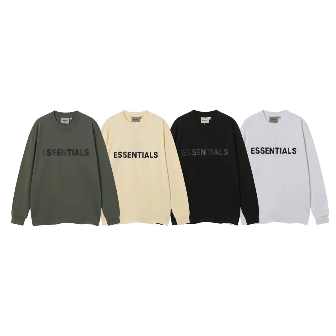 Fear of God Essentials Logo Crewneck Sweatshirt Set