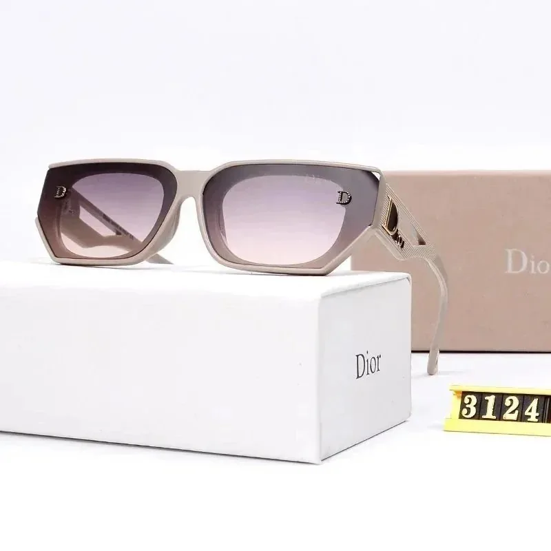 Christian Dior Logo Rectangular Sunglasses — Photo 5
