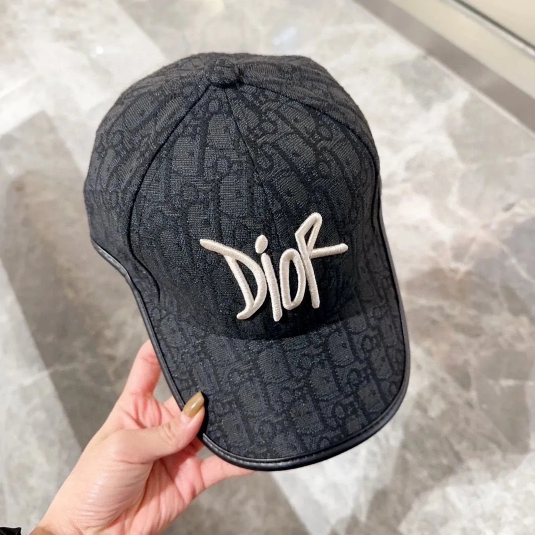 Dior Oblique Jacquard Baseball Cap — Photo 10