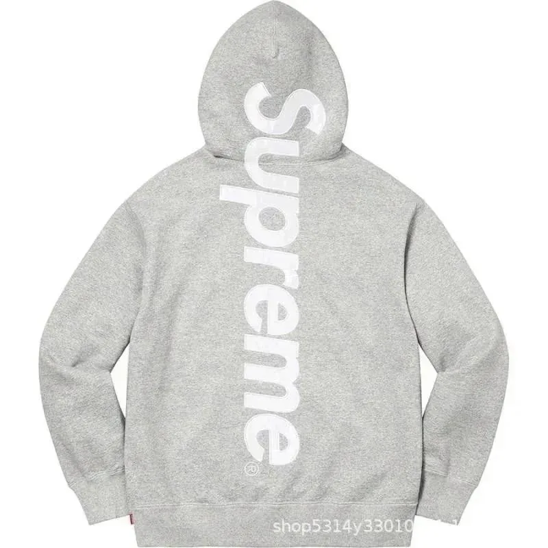 Letter Embroidered Streetwear Sweatshirt — Photo 15