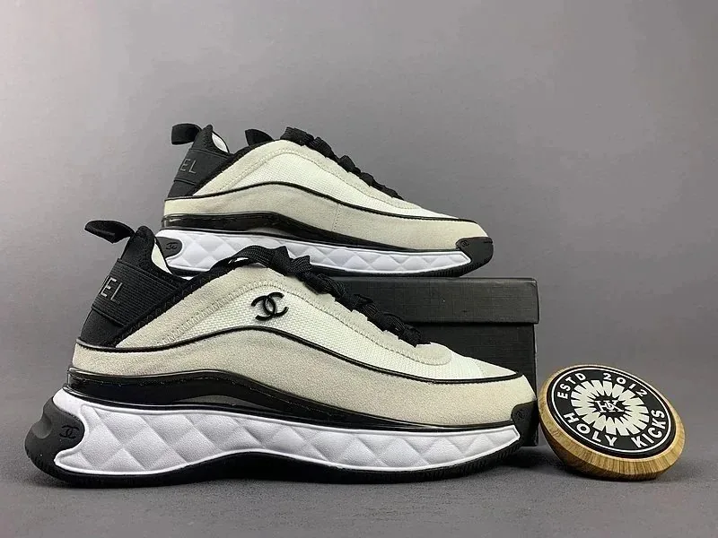 Chanel White Sport Sneakers