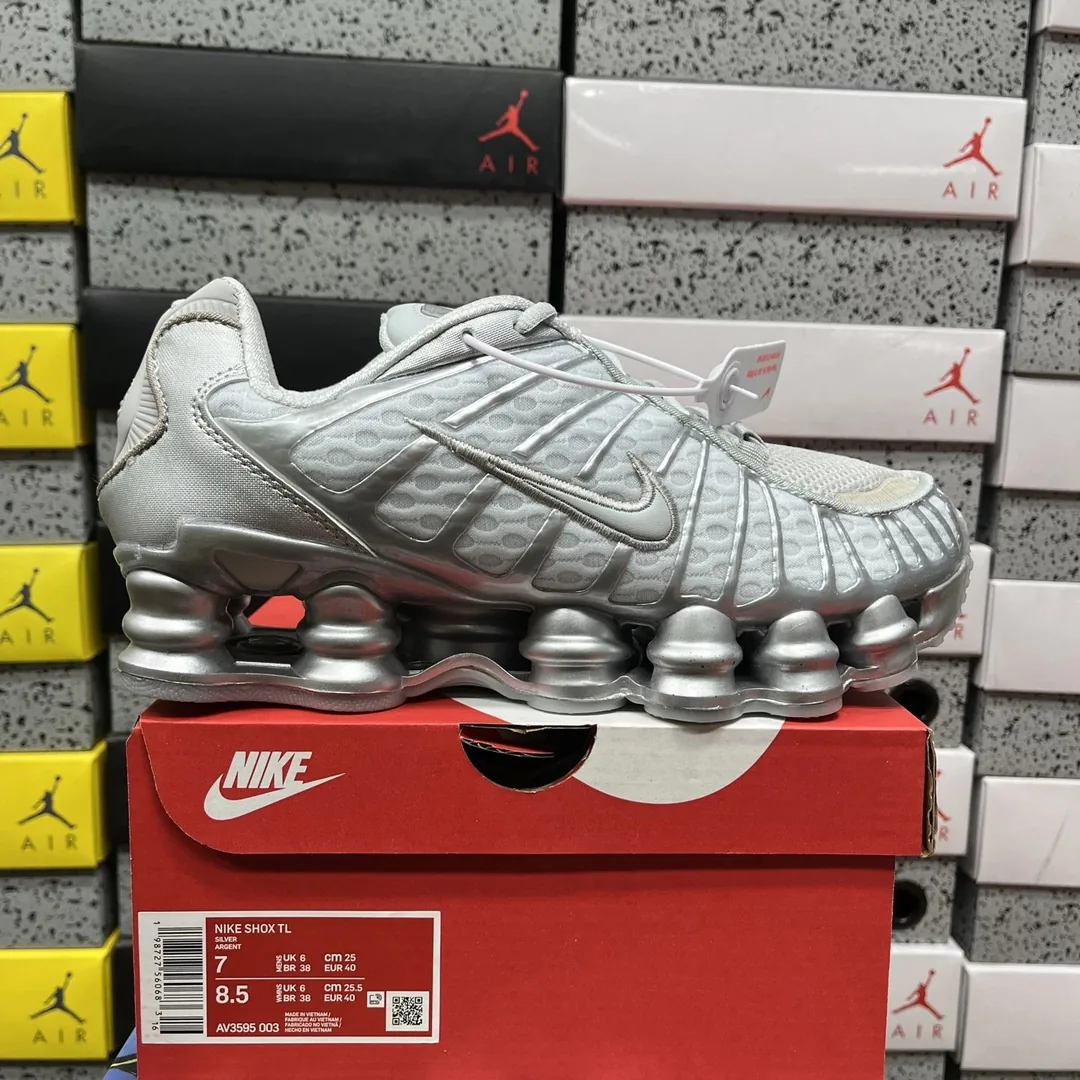 Nike Shox TL Grey — photo 12