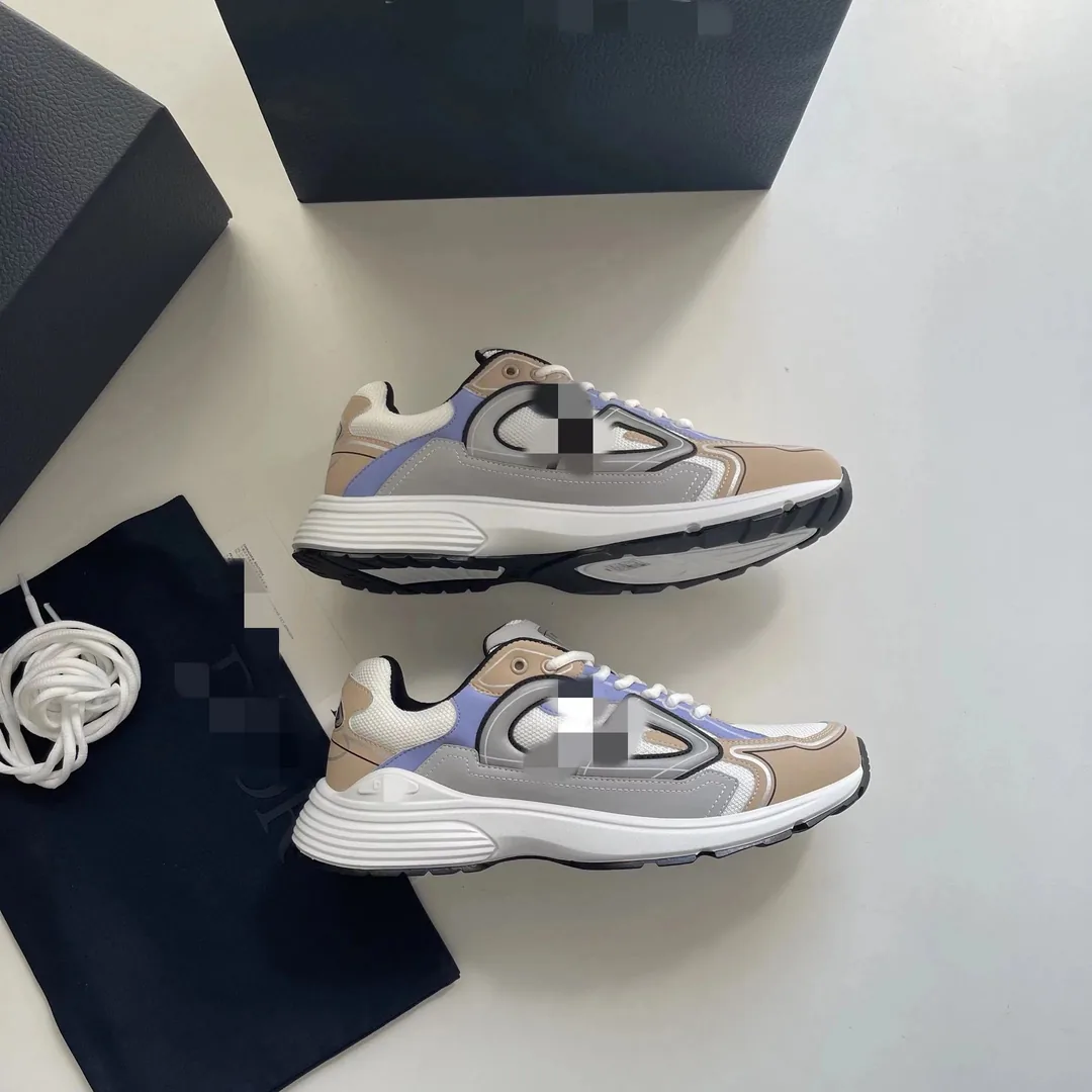 Dior B30 Beige Reflective Sneakers — QC