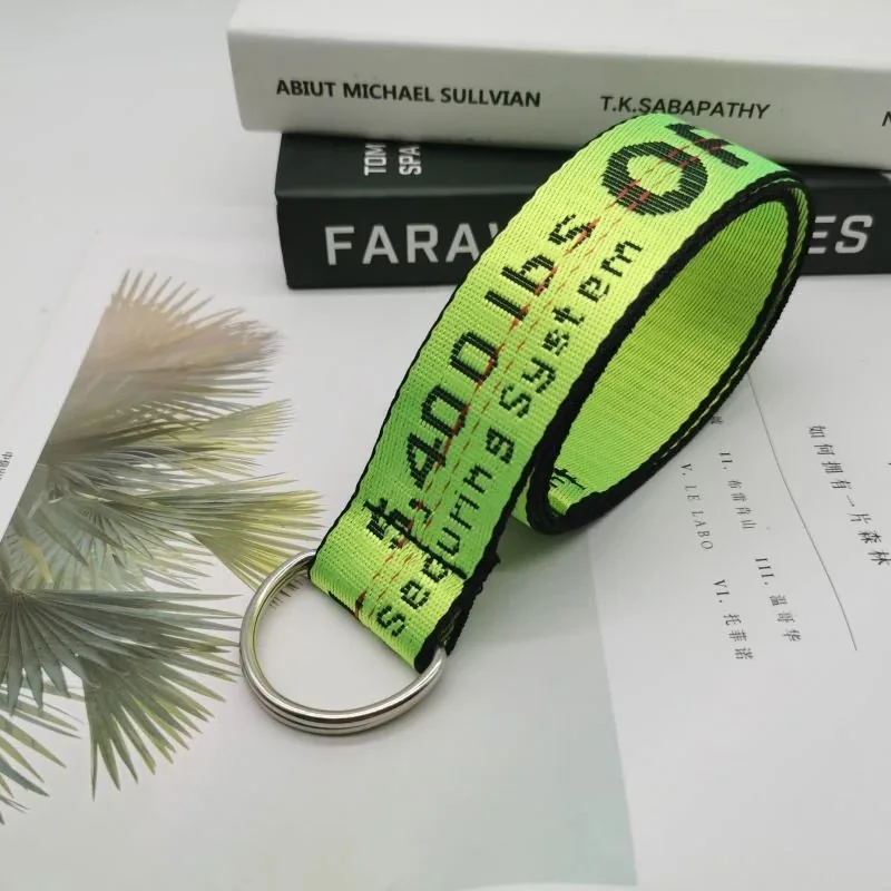 Off-White Double Ring Canvas Belt — Photo 2