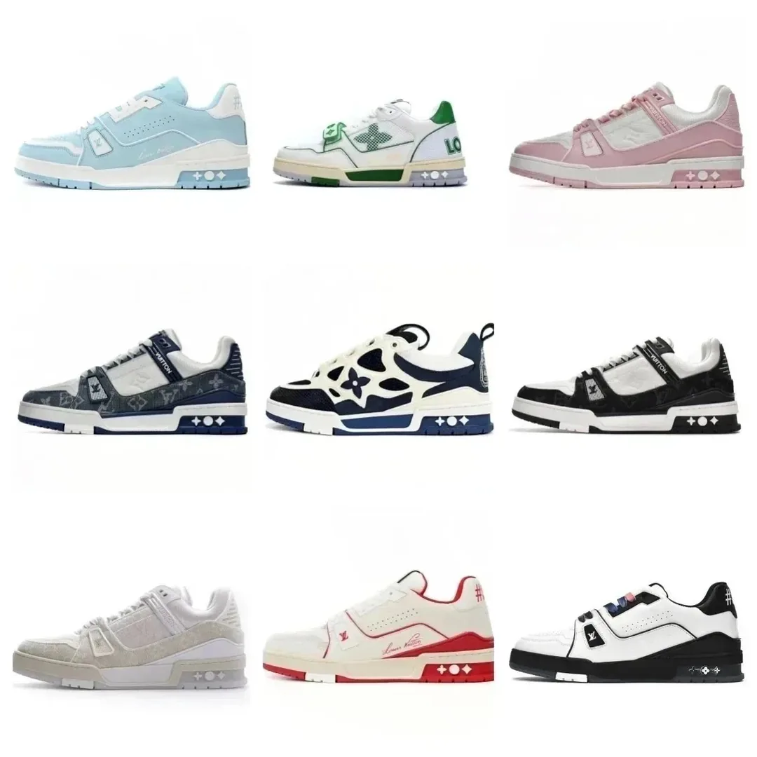 Louis Vuitton LV Trainer White Low-Top Trainers