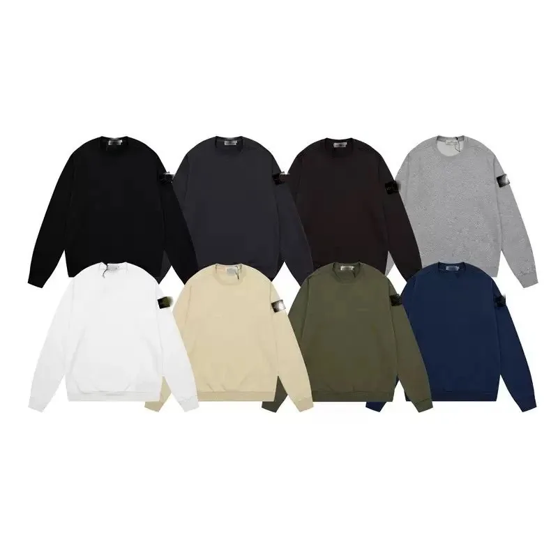 Stone Island Compass Badge Crewneck Sweatshirt